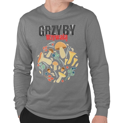 LONGSLEEVE grzybowa GRZYBY WZYWAJĄ